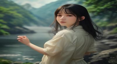 搜索词需求分层分析视频封面，柠檬黄点缀绿色背景，数据可视化图表